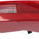 Shkalacar Rear Bumper Brake Tail Light Compatible with Audi Q3 2012-2015 European Version OEM 8UD 945 096, Rear Bumper Reflector Tail Light Fog Lamp