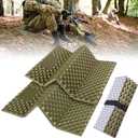 2 Pcs Waterproof Foldable Hunting Mat-Lightweight Foam Hunting Sitting Pads-Portable Hiking Sitting Seat Cushion with Straps for Outdoor Hunting Camping Tree Stand Accessories
