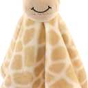 Hudson Baby Unisex Baby Animal Face Security Blanket, Giraffe, One Size