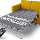 Meliusly Sleeper Sofa Support Board Full Size (46x64) Permanently Installed Wood Sofa Bed Board for Pull Out Couch, Folds with Frame, Under Mattress Bar Shield, Sofa Bed Support, Folding Bed Board