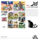 Wall Calendar 2026, B. Kliban: Cat Calendar Art, 12 Months, Large Grid Design Featuring 12 Artworks