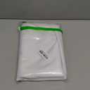 Surmente White Rectangle Tablecloth 90 x 156-inch Rectangular Polyester Table Cloth for Weddings, Banquets, or Restaurants