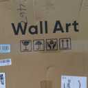 Large Framed Neutral Abstract Wall Art Set of 2 for Living Room, Minimalist Modern Brown Grey Canvas Artwork for Walls, Wabi Sabi Rustic Painting Print Wall Decor for Bedroom Home Office, 24x36 Inch, 24" W x 36" H x 2Pcs