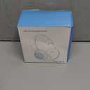 Bluetooth Headphones Over Ear, 6S Wireless Headphones Wired with 6 EQ Modes, 40 Hours Playtime Foldable HiFi Stereo Headset with Microphone, FM/TF for Cellphone/PC/Work (Black & Gold)