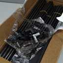 5 Tier Shoe Rack, Shoe Organizer Storage for 20-25 Pair Boot and Sneaker, Stackable Free Standing Shoe Shelf with Hooks and Side Pocket, Space Saving Shoes Rack for Closet, Entryway (Black)