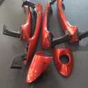 Red 1 Lot 4 Doors Exterior Handle Outer Door Handle Compatible with Hyundai Sonata 2011 2012 2013 2014
