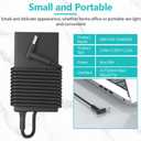 65W 45W AC Charger Compatible with HP Elitebook Series Probook 430 440 450 455 470 640 650 G3 G4 G5 G6 G7 G8 PPP009A PPP009C 19.5V 3.33A Laptop Power Adapter Cord