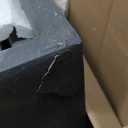 Kante 18.5",15.7",12.6" H Tall Rectangular Concrete Planters Set of 3, Outdoor Indoor Lightweight Plant Pots with Drainage Hole and Rubber Plug, Modern Style for Home Garden Patio, Charcoal