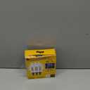 GE Ultra Bright LED Light Bulbs, 100W, Soft White Candle Lights, Clear Decorative CA12 Light Bulbs, Candelabara Base (3 Pack)