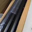 Joydeco Modern Curtain Rods for Windows 32 to 168 inch, 1 inch Diameter Heavy Duty Adjustable Curtain Rods for Bedroom Sliding Glass Doors Outdoor Patio Kitchen