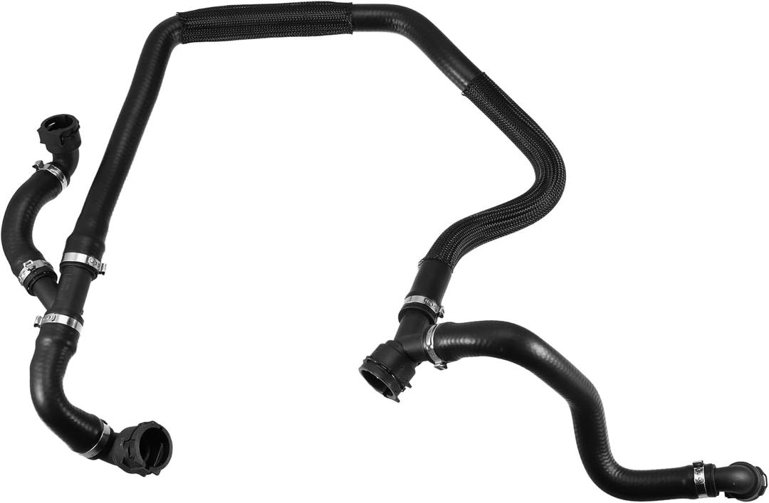 X AUTOHAUX Radiator Coolant Water Hose Inlet Hose for BMW X5 2007 2008 3.0si 3.0L L6 - Gas for BMW X5 2009 2010 XDrive30i 3.0L L6 - Gas No.17127537109