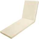 Outdoor Chaise Lounge Cushions for Patio, 72"x22"x3" Lounge Chair Cushions, Waterproof Replacement Seat Cushions for Outdoor Furniture