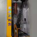 Construction Crane Toys for Boys,Crawler Cranes Truck Toy with Rotatable Fuselage Workbench and Liftable Robotic Arm,Cranes Truck with Simulated Lights,Crane Toys for Boys Age 4-7