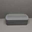 2 Pack Multi-Purpose Pull-Out Storage Organizers, Under Sink Organizers and Storage for Bathroom & Kitchen, Under Cabinet Organizers and storage, 14.8 Inch, Grey (Gray)