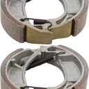NewYall Front and Rear Brake Shoes Kit for Honda CR60 83-84, CR80 83-85, CRF70F 04-11, CRF80F 04-11, CRF100F 04-11, XR70 97-03, XR80 85-03, XR100 85-03