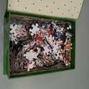 Kate Spade New York 500 Piece Puzzle for Adults, 22" x 22" Square, With Storage Box, City That Never Sleeps