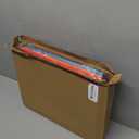 10pcs Hanging File Folders Letter Size, Plastic Hanging Folders, 2" Expandable File Folders Hanging with Tabs, File Organizer for Home Office School Document Organization, Assorted Colors