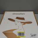 dressfan Fascinator Hats for Women,Linen Vintage Feather Headwear for Derby/Church/Wedding/Cocktail/Tea Party (Blue)