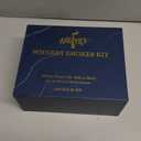 Electric Whiskey Smoker Kit with 060s Adjustable Timer, No Butane Needed, Cocktail Bourbon Drink Smoker Infuser Kit Smoke Whisky Set  6 Wood Chips Flavors, Birthday Gifts for Men,Dad,Husband, Square