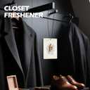 Religious Air Freshener 4Pcs with Jesus Design - Christian Cologne Scent for Car, Bathroom, Room, Books - Motivational Decor & Gifts for Him, Her, Believers