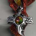 YIXINLOMYY Dragon Goblet Stainless Steel Dungeons and Dragon Gift for Men, 7 oz Chalice Wine Goblet Cross Medieval Drinking Cups Gothic D&D Goblet Vintage Halloween Christmas Gift (Red)