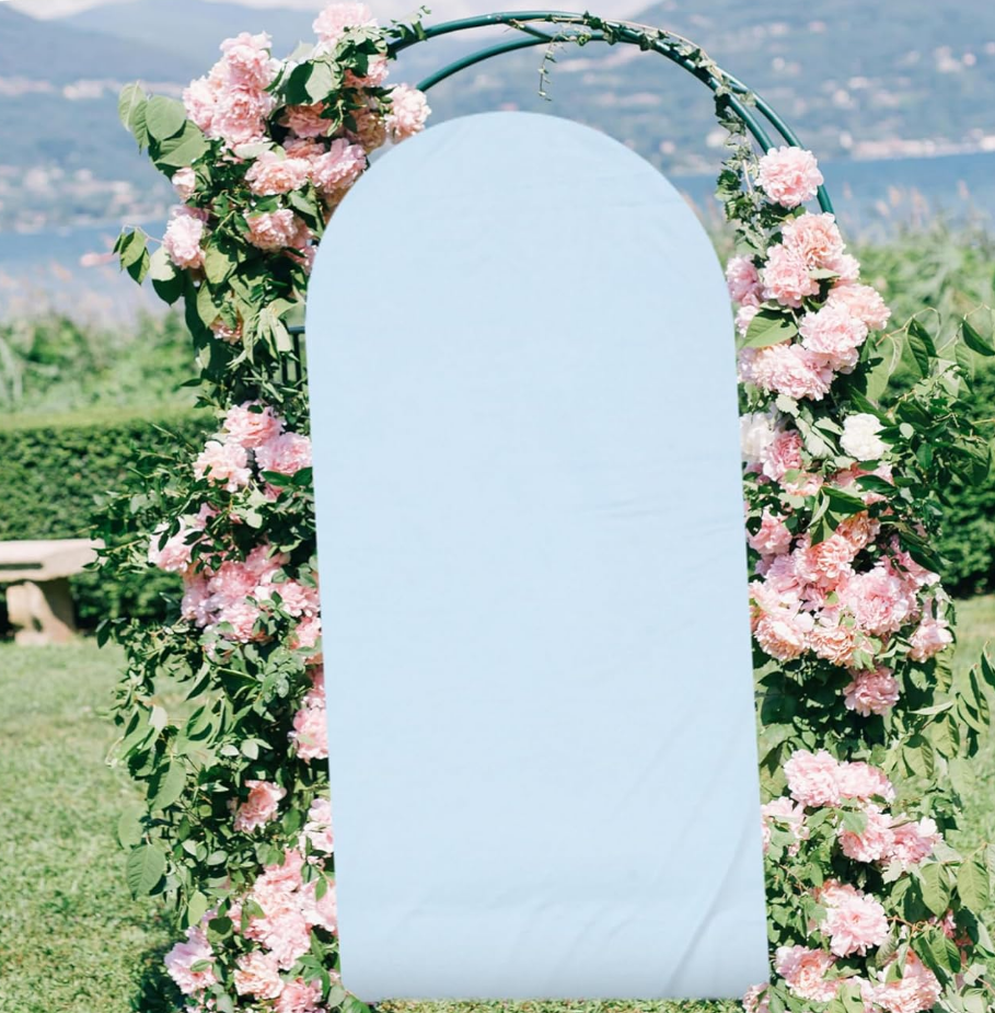 Lurrose Versatile Wedding Arch Backdrop Cover Stylish Wall Decoration for Banquets Fabric for Weddings and Events Charming for Any Space 45"×80"