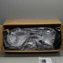 Universal Golf Cart Rear Seat Bag Holder Rack Compatible with Club Car/EZGO/Yamaha, Fits Safety Grab Bar Maximum 7" Wide, No Drilling Required, Don't Occupy The Back Seat Space, Black