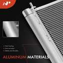 A-Premium Air Conditioning A/C Condenser Compatible with Toyota RAV4 2013-2018, Replace# 884600R030, 8846042110