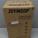 JOYMOOP Mop and Bucket with Wringer Set, Hands Free Flat Floor Mop and Bucket, with 3 Washable Microfiber Pads, Wet and Dry Use, Floor Cleaning System