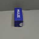 MIULEE Royal Blue and Beige Patchwork Farmhouse Pillow Covers 18x18 Inch, Pack of 2 Striped Linen Decorative Modern Accent Pillow Cases for Sofa Couch Bedroom