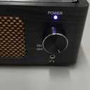 Vinyl Record Players Vintage Turntable with Speakers Belt-Driven Turn Tables Support 3-Speed, Bluetooth Wireless Playback, Headphone, AUX-in, RCA Line LP Phonograph Auto Stop Retro Black