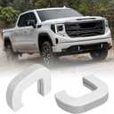 Tow Hook Covers Fit for GMC Sierra 1500 2019-2024 Vertical Tow Hooks, Hitch Cover Front Customized Car Tow Hooks Compatible with GMC Sierra 1500 Accessories 2019-2024 (White)