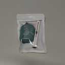 for AirPods Pro 3 Case (2025) DamonLight Floral Engraved Shockproof Protective Soft Silicone Case Cover with Cleaning Pen and Floral Keychain for Apple Airpods Pro 3rd Generation (Forest Green)