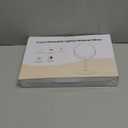 DEIOVWXS Makeup Mirror, 3000mAh Rechargeable Double-Sided Magnifying Vanity Mirror with 3 Colors, 1X/10X, 360 Rotation, Adjustable Brightness, Gifts for Mom, Women,Wife, Girls, Dorm Room Essential (Rose Gold)