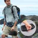 URMLCUS Carrying Case for Nintendo Switch 2 (2025), Hard Shell Travel Case with 10 Game Card Slots, Water Resistant & Shock Resistant Protection for Console & Accessories +4 Thumb Grip Caps (Black)