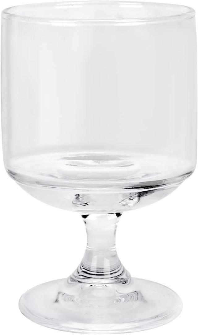 Glass Dessert Bowls Mini Pudding Cups Small Ice Cream Bowls Footed Glass Dessert Cups Perfect for Cocktail, Fruit, Salad,Nuts,Dessert, Snack and Christmas Holiday Party (type 2) 48 Pc
