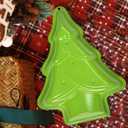 Christmas Tree Cake Tin, Aluminium Baking Cake Tin, Ideal for Making Christmas Sweets, Can Also Be Displayed as a Decoration, Green