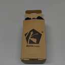 Kevin Textile Soft Plush 12x24 Inch Lumbar Pillow Cover 1 Pack, Luxury Fluffy Faux Fur Striped Flannel Rectangle Cushion Case for Couch Sofa Chair Bed Home Decor, Navy Blue