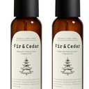Fir & Cedar Room Spray, Concentrated Room Spray for Home Fragrance, Long Lasting Air Fresheners for Home, Bedding, Fabrics, Odor Eliminator, 8.12 fl oz