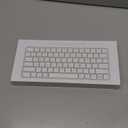 ULSOU Wireless Keyboard for Mac, Bluetooth/2.4G USB Dual-Channel Connection, Multi Device, Mini Size, Rechargeable Bluetooth Keyboard for Mac Compatible with iMac, iPad, iPhone, MacBook Air/Pro