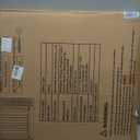 ALLAIBB Extra Wide Pressure Mount Baby Gate Auto Close White Metal Child Dog Pet Safety Gates with Walk Through for Stairs,Doorways,Kitchen and Living Room(66.93-71.65"/170-182cm)