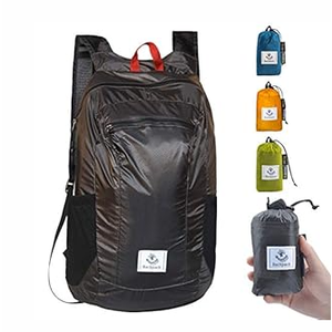4Monster Hiking Daypack,Water Resistant Lightweight Packable Backpack for Travel Camping Outdoor (16L)
