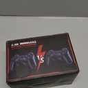 Retro Game Console, Retro Gaming Console, Wireless Retro Game Console, Plug & Play Video TV with 25200+ Built-in Games, 4K HDMI Output, and 2.4GHz Wireless Controller, 9 Classic Emulators (Black)