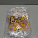 Aliceset 20 Pcs Softball Clear Gift Bag with Handles Plastic Soft Ball Goodie Sport Theme Party Favor Team Treat Bag for Birthday Team Snack, 8 x 8 x 3.15''