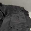 Table Cloth Black Washable Decorative Polyester 90*132