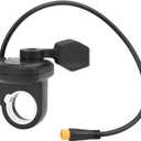 Keenso Electric Thumb Throttle Grip, Speed Governing Thumb Throttle Grip for Motorcycle Riders, Custom Builds