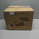 Nilight Headlight Assembly Compatible with 1988 1989 1990 1991 1992 1993 Chevrolet GMC C/K 1988-1993 Silverado Suburban Sierra Blazer Tahoe Yukon Smoke Housing Amber Reflector