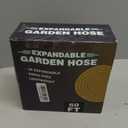 50 ft Expandable Garden Hose - All New 2026 Retractable Water Hose with 3/4" Solid Brass Fittings, Extra Strength Fabric - Flexible Expanding Hose with 10 Pattern Spray Nozzle