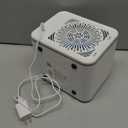 BLACK+DECKER Desktop Air Cooler, Personal Portable Fan with 3Speeds, Evaporative Air Cooler with 0.5L Water Tank, Air Cooler Fan for Desk, Home, Office, Bedroom, and more, BDMC10, White/Gray