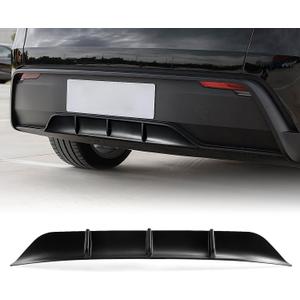 Matte Black Rear Diffuser for Model Y Juniper 2025+ Rear Bumper Diffuser